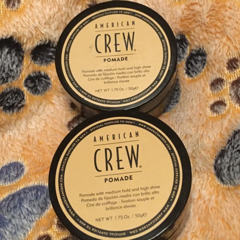 3- Pomade American Crew U Receive 3 Jars Of Pomade American Crew Mens Hair Groom